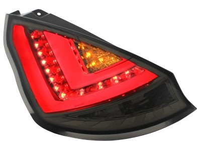 Ford Fiesta LED Tail Lights Smoke 08-