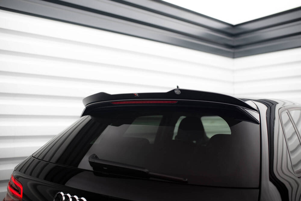 Spoiler passend voor Audi A3 8V Sportback FL 16-20 Maxton Glans Zwart