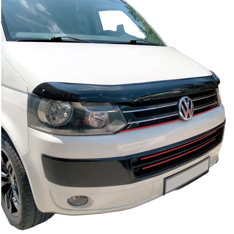 Bonnet Protector  Volkswagen Transporter T5.1 2010-2015 - Gloss black
