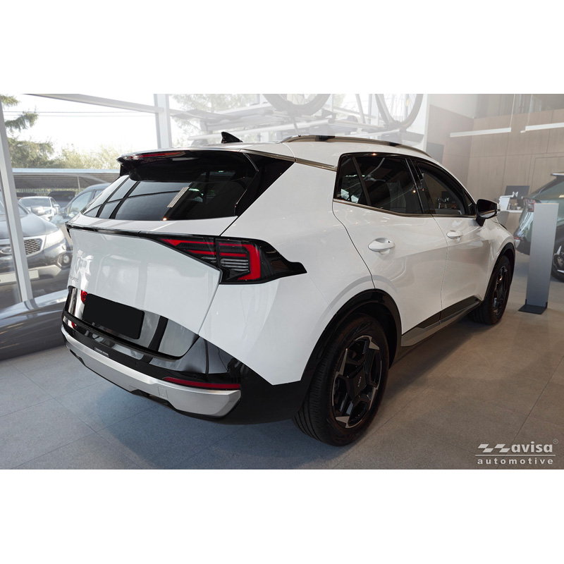 Avisa Stainless Steel Rear Bumper Protector  KIA Sportage V (NQ5) Facelift 2025- - Black
