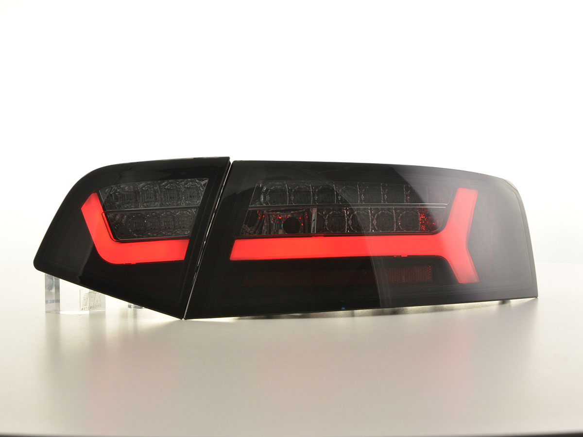 Taillights Audi A6 4F 08-11 Sedan Tube Dynamic Black