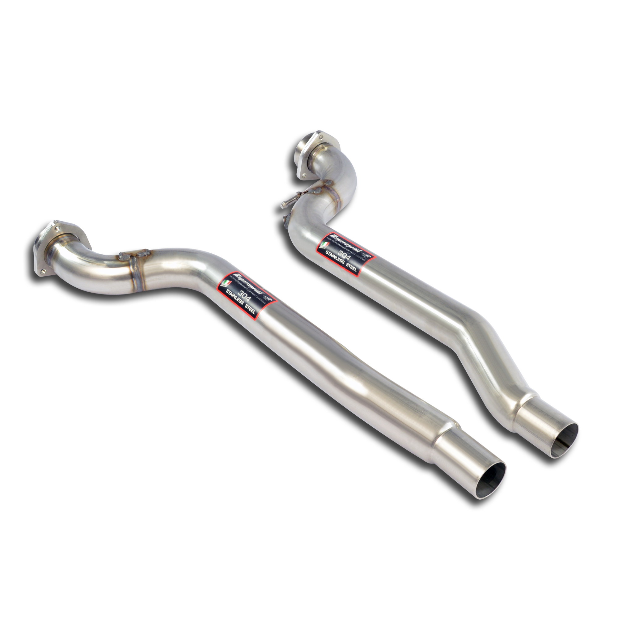 AUDI A6 C7 4G (Sedan + Avant) 2.8 FSI V6 (204 Hp) 2011 -> 2014 Front pipes kit Right - Left (Replace