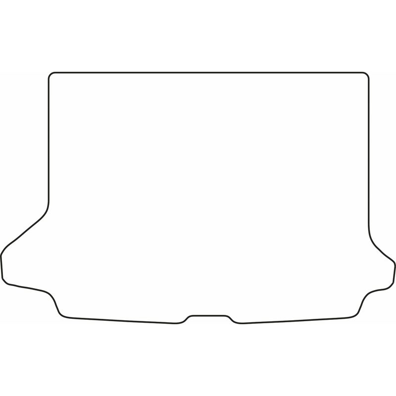 Velour Trunk mat  Audi Q2 2016-