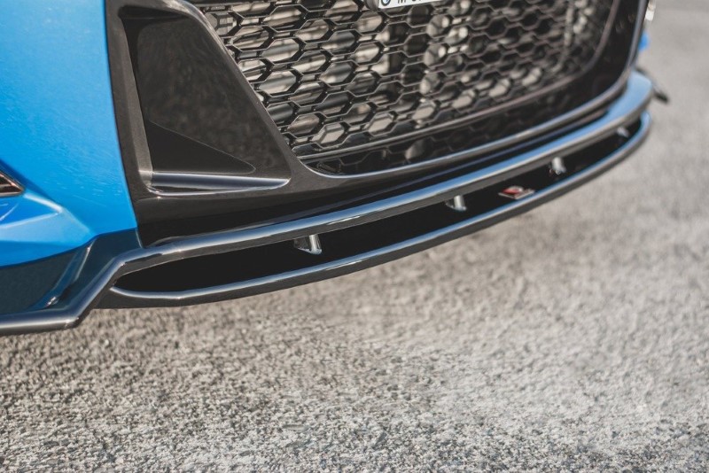 Voorspoiler passend voor BMW X2 F39 M-Pack Glanzend Zwart