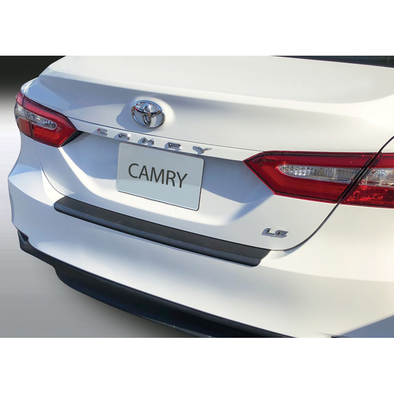 ABS Rear bumper protector  Toyota Camry 2019-  Black