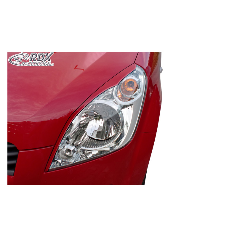 Head light spoilers  Suzuki Splash 2008- (ABS)