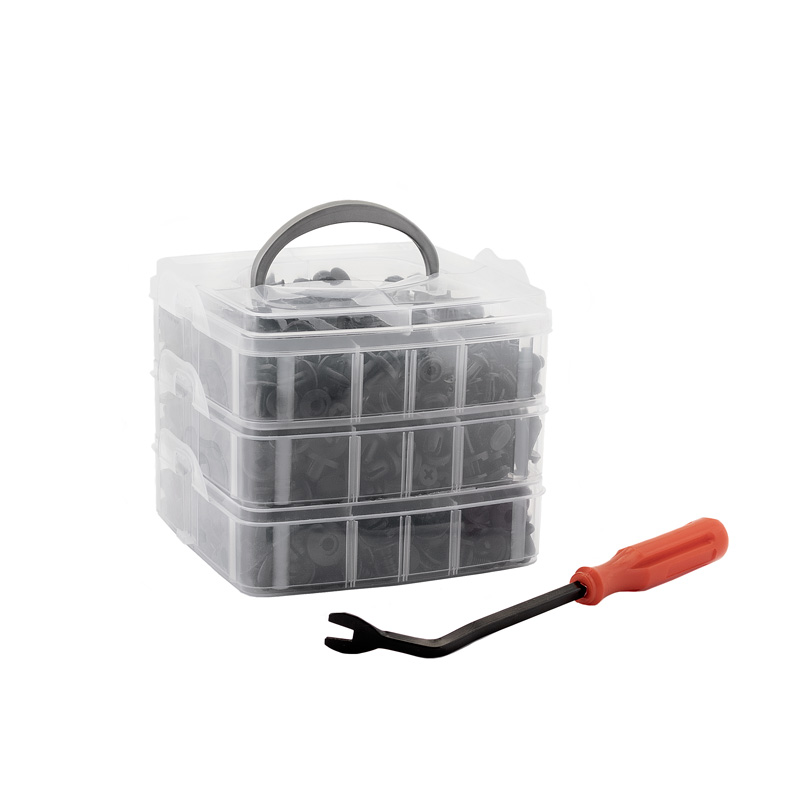 Assortment Box with Automotive Clips - 630 pieces assorted + Ply tool