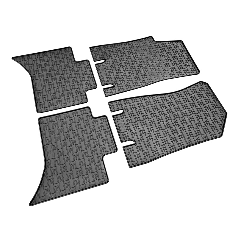 Rubber car mats set  Maxus ET90 Pickup 2022- (4-pieces)