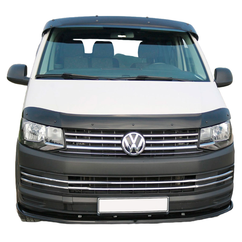 Bonnet Protector  Volkswagen Transporter T6/T6.1 2015-2022 - Gloss black