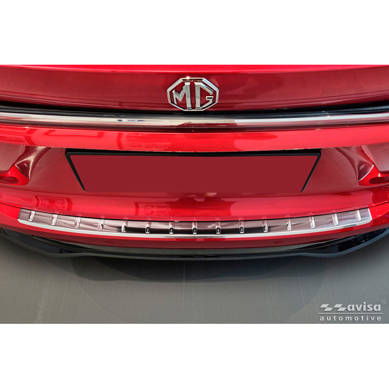 Avisa Stainless Steel Rear bumper protector  MG HS/EHS II 2024- 'Ribs'
