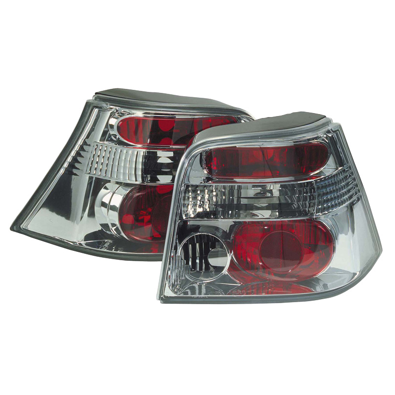 Set Tail Lights  Volkswagen Golf IV 1998-2003 excl. Variant - Chrome