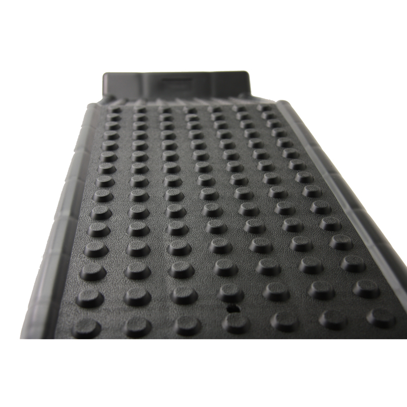 Synthetic car ramps - black - set of 2 pieces (Height 17cm)