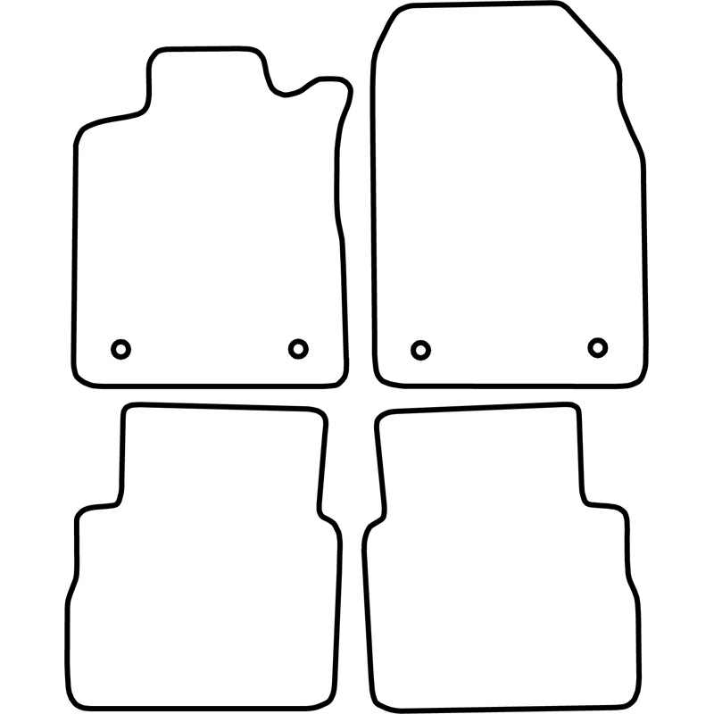 Set car mats  Opel Signum 2003-2008
