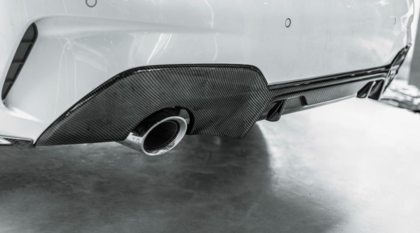Diffuser passend voor BMW 3 Serie G20 M-Performance Look Carbon