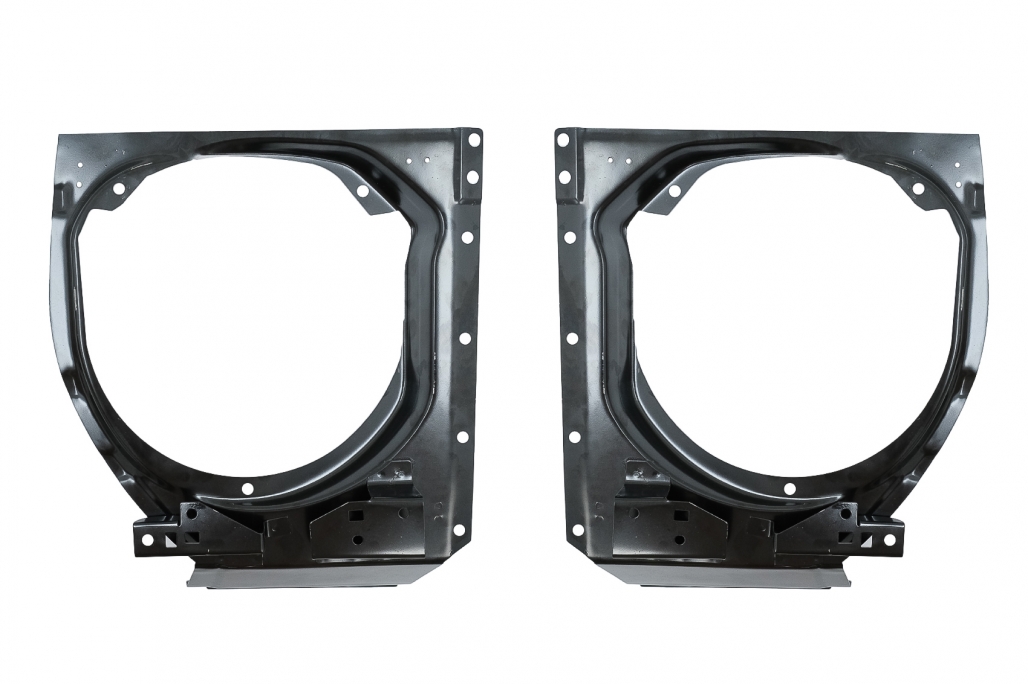 Headlight Support Mounting Brackets suitable for Mercedes W463 G-Class (1990-2006) Upgrade to (2007-2018)