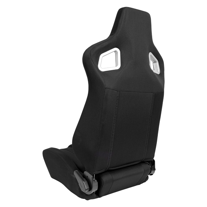 Sport seat 'RS6-II' - Black Fabrics - Dual-side reclinable back-rest - incl. slides