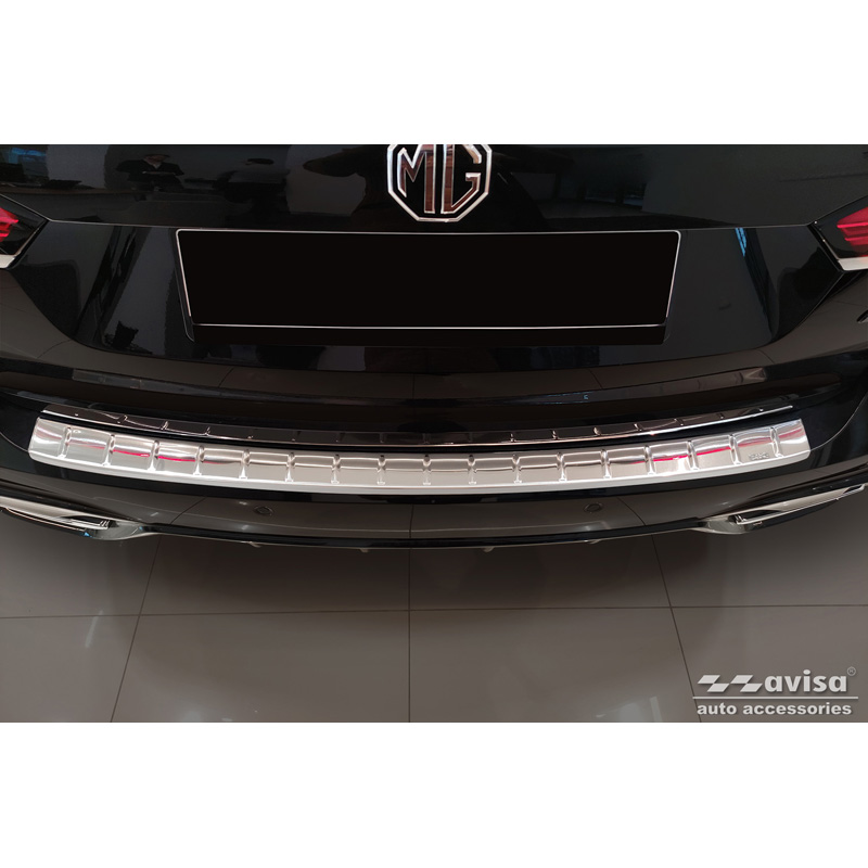 Stainless Steel Rear bumper protector  MG (E)HS Facelift 2020-2023 & Facelift 2023-2024 'British Flag'