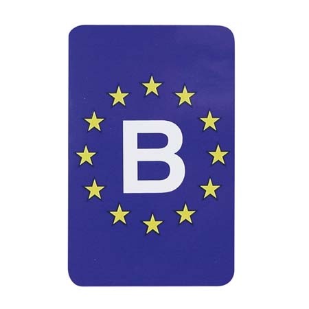 EUROPE STICKER 'BELGIUM'