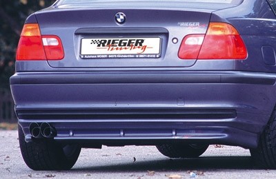 Rearbumperaanzet BMW E46 sedan Rieger M3-look