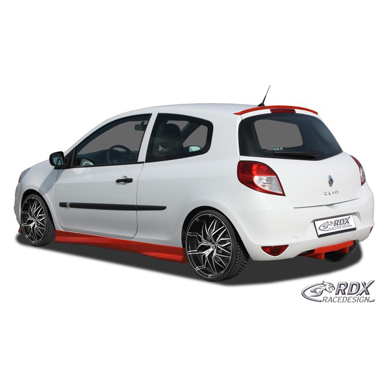 Rear bumper skirt 'Diffuser U-Diff'  Renault Clio III HB 2005-2012 (PU)