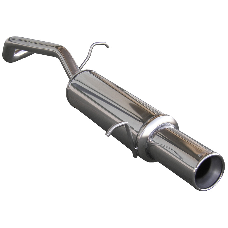 100% Inox Sport Exhaust  Volkswagen Polo 9N 1.4 (75/85/100HP) 2001- 102mm