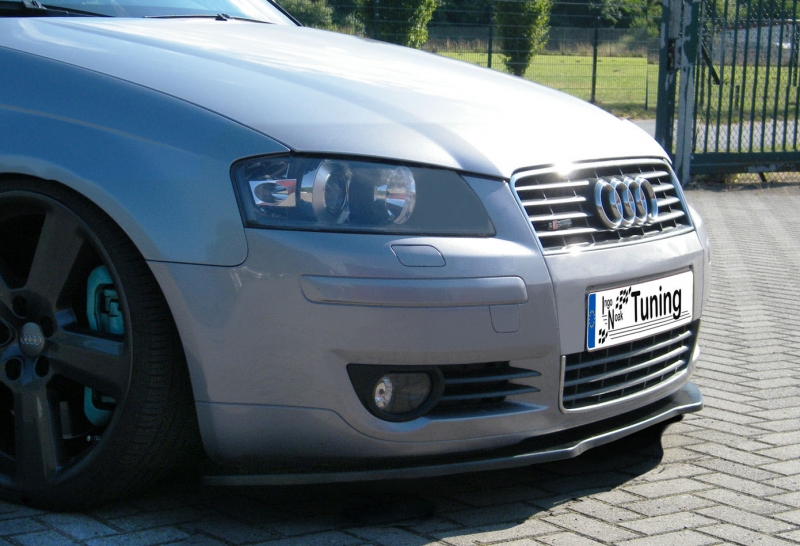 Cup Front spoiler for Audi A1 8X + Sportback Bj. 2010-2014