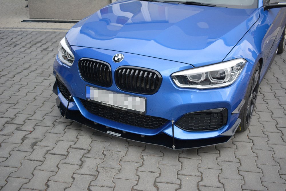 Voorspoiler Diffuser passend voor BMW 1-Serie F20/F21 Facelift M-Power V1