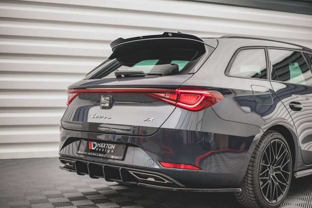 Spoiler passend voor Seat Leon ST FR MK4 Glans Zwart