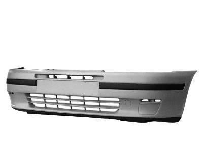 voorbumper, zwart Fiat Punto, 1993-2001