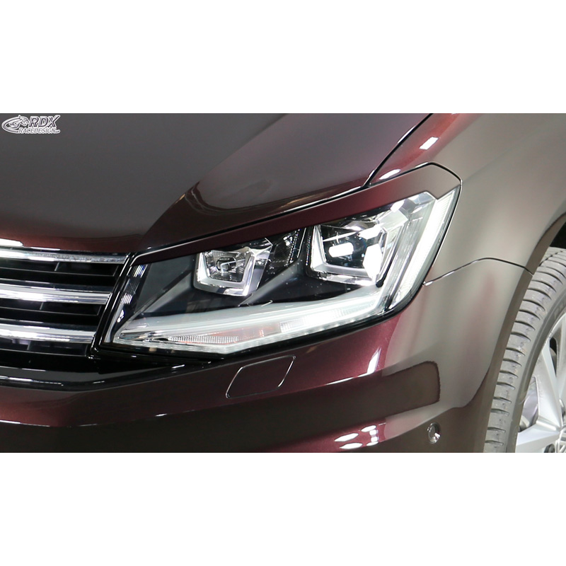 Head light spoilers  Volkswagen Caddy IV 2015-2020 (ABS)