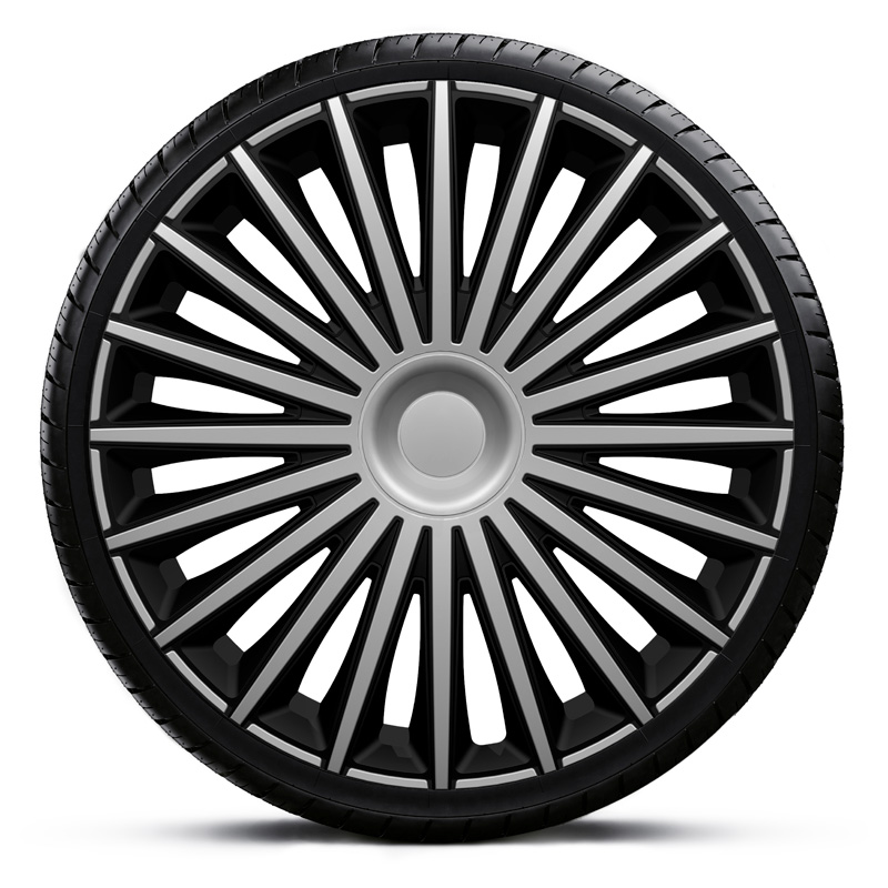 Set wheel covers Dakota 15-inch silver/black