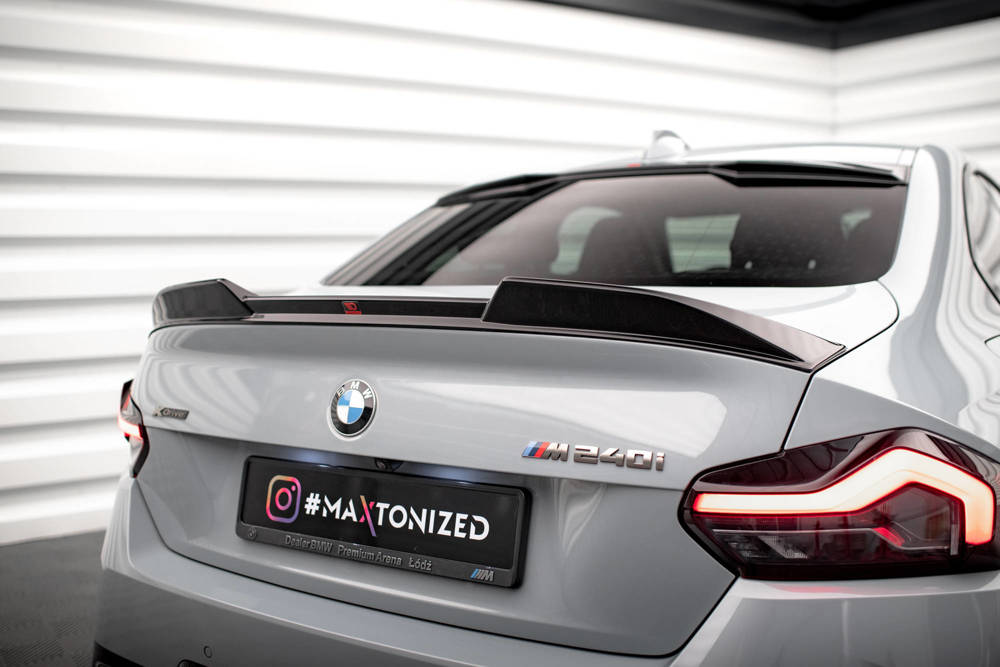 Spoiler passend voor BMW 2 Serie G42 Coupe Maxton Glans Zwart