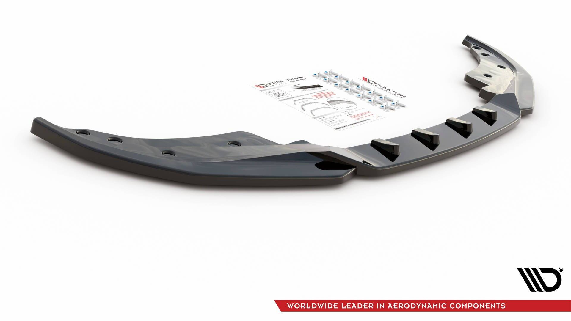 Bodykit passend voor BMW M440i G22 / G23 / G22 Facelift / G23 Facelift Maxton Glanzend zwart