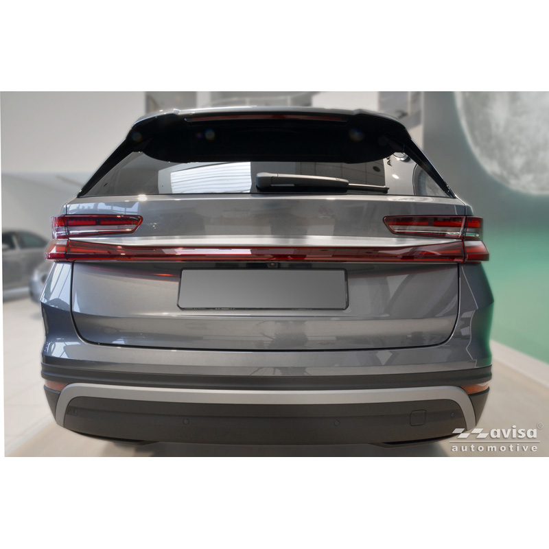 Avisa Brushed Stainless Steel Trunk Tailgate Trim Cover  Skoda Kodiaq II (PS7) 2024-