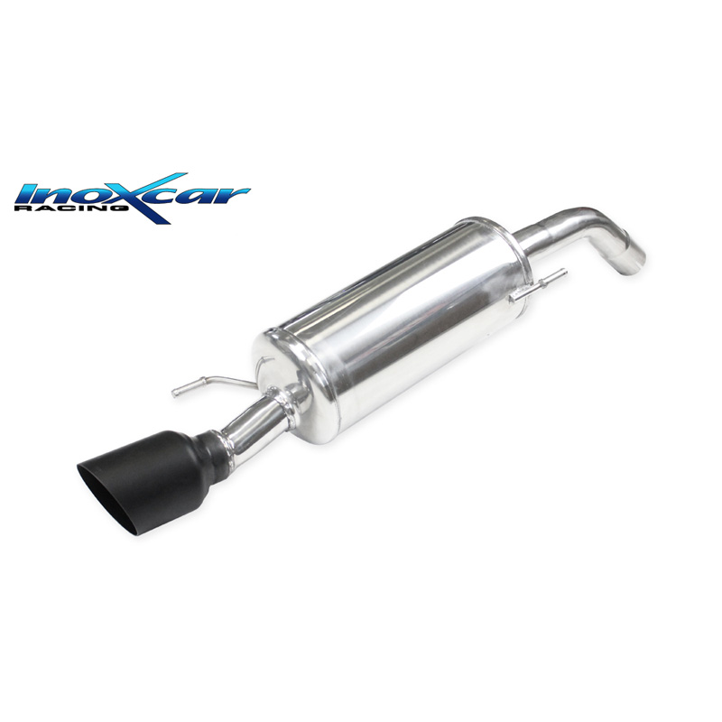 100% Inox Sport Exhaust  Opel Adam 1.4 S Turbo 150hp 2015- 54mm 1x100mm Ceramic Black