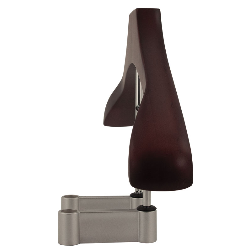 Wooden coat hanger for on the head rest - 45cm - incl. 4 adapters (8/10/12mm)