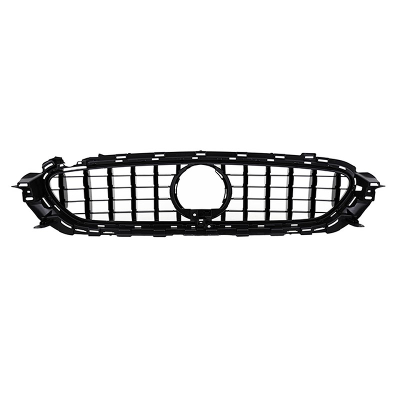 Grill passend voor Mercedes Benz E-Class W213 S213 C238 (2020+) GT-R Panamericana Design Zwart