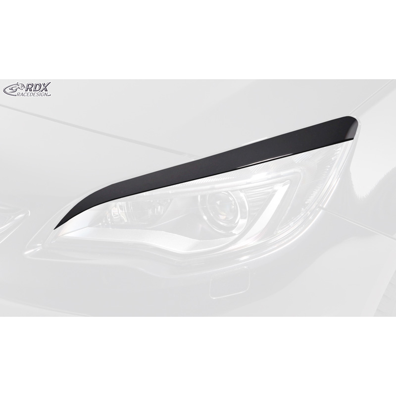 Head light spoilers  Opel Astra J HB 5-doors/Sportstourer 2009-2015 (ABS)