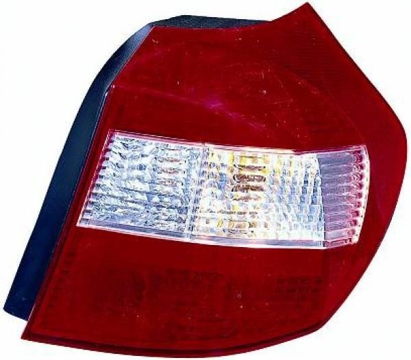 Achterlicht links E87. 04-07 ROOD/WIT
