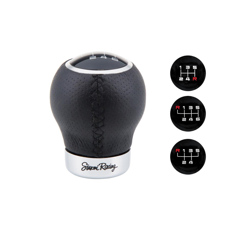 Simoni Racing Gear Knob Rev - Black incl. 3 Shift Patterns