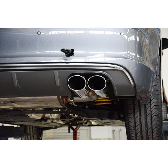 AUDI A3 8V Sedan 1.2 TFSI (110 Hp) 2014 Endpipe kit 100x75 Right + 100x75 Left