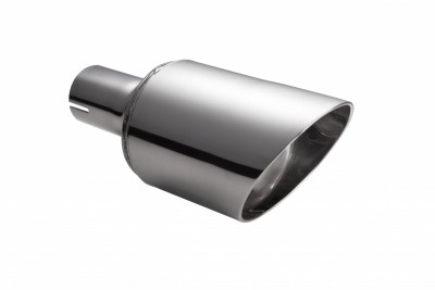 Muffler Honda Accord 2002-2008 RVS eindstuk 100mm Rond