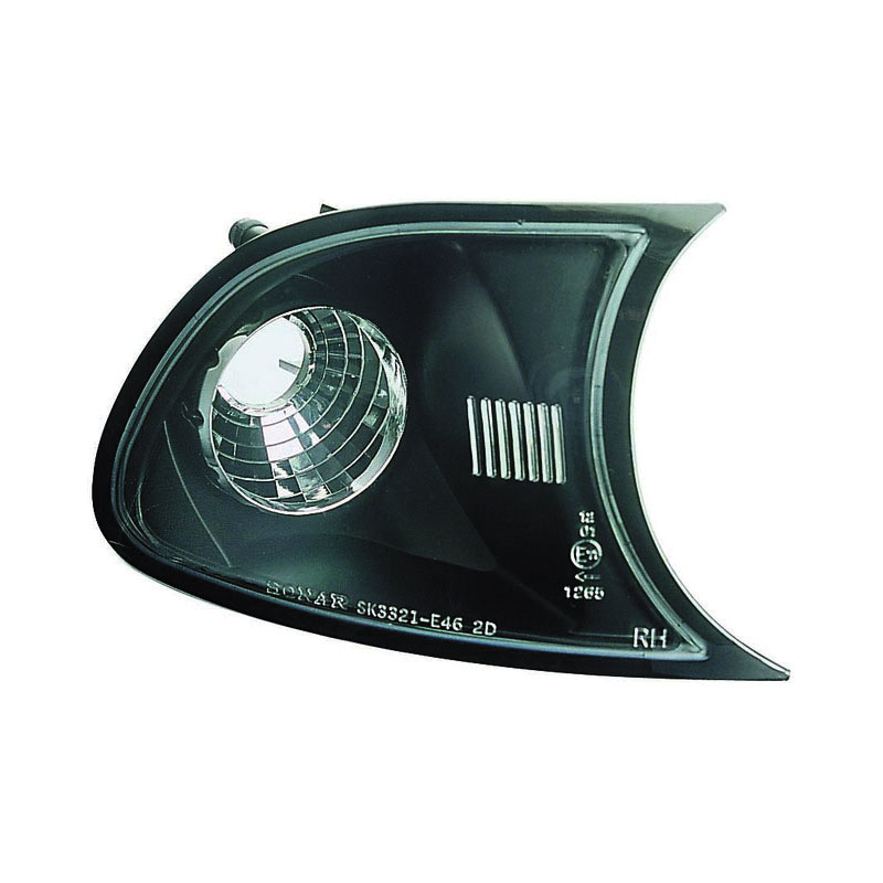 Set Front Indicators  BMW 3-Series E46 Coupe/Convertible 2001-2003 - Black