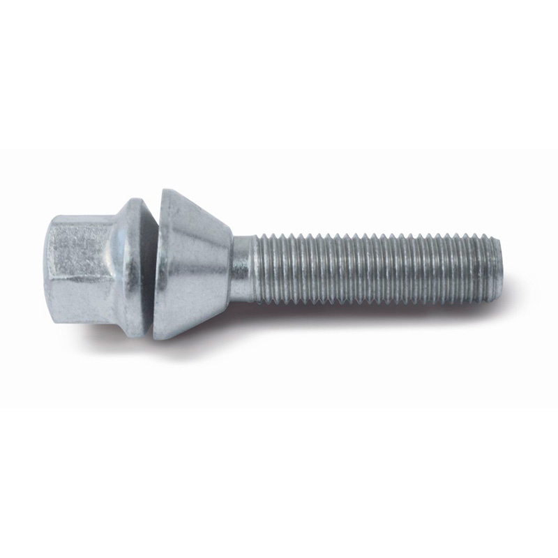 H&R Wheel bolt Taper-Head with movable cone M12x1.50 - Length 44mm (e.g.  Renault, Saab)
