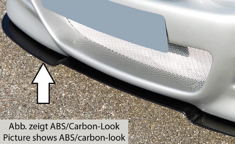 Spoilerzwaard voor Frontbumper BMW E34 E39-Look Niet M5 Rieger