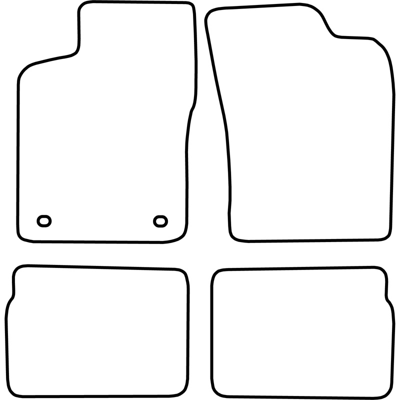 Set car mats  Daewoo Espero 1990-1999