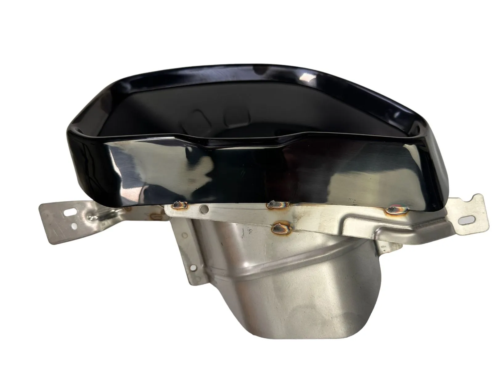 Diffuser passend voor BMW 3 Serie M Pakket G20 G21 LCI Glans Zwart