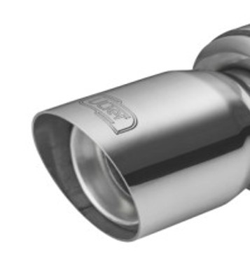 Muffler duplex Honda Accord combi VII 2002-2008 RVS eindstuk 80m