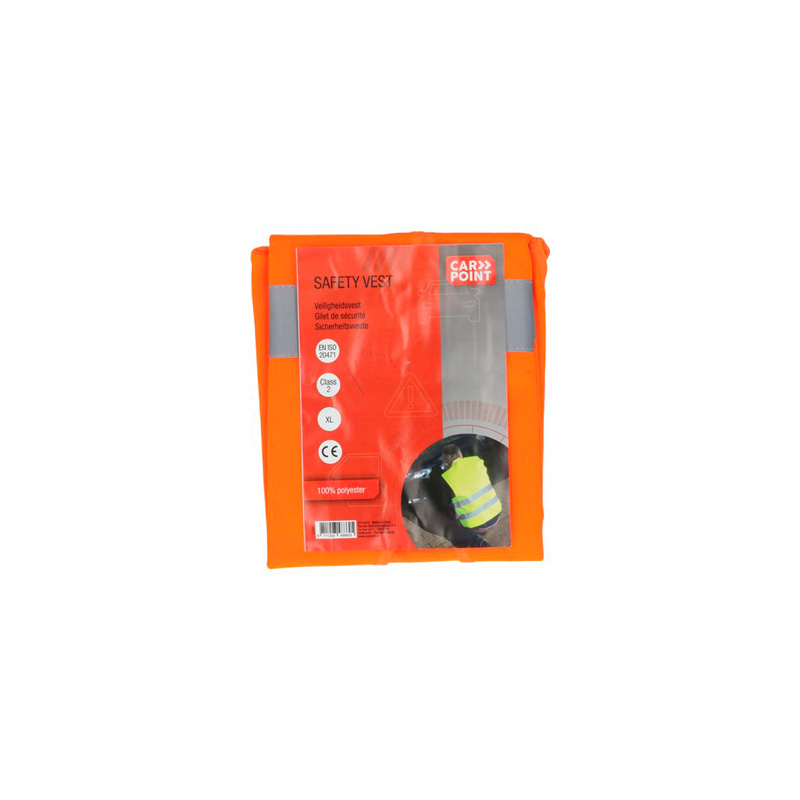 Carpoint High Visibility Vest Oxford Orange XL