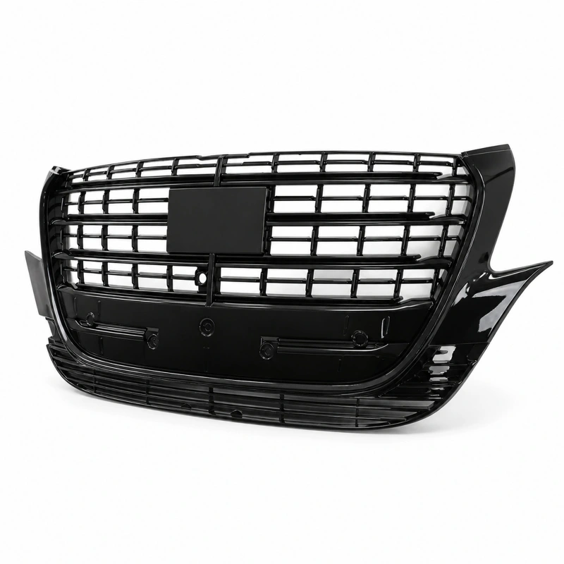Grill passend voor Mercedes V-Class W447 Facelift (2024-..) GT Look Zwart
